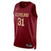 Dres Cleveland Cavaliers Jarrett Allen 31 Nike 2022-23 Icon Edition Maroon Swingman